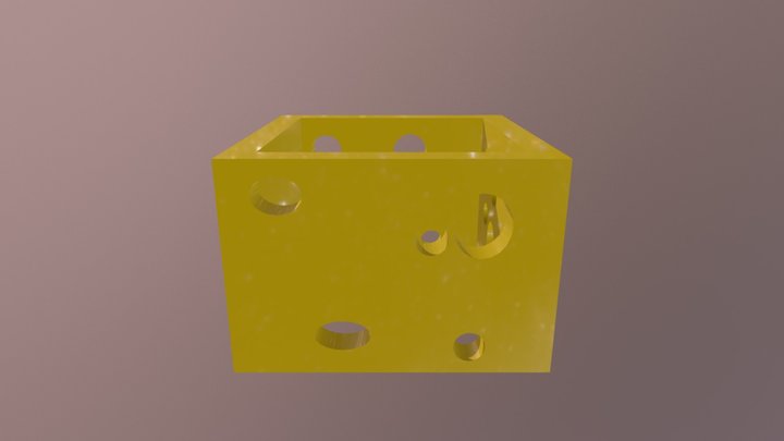 Cheese (1) 3D Model