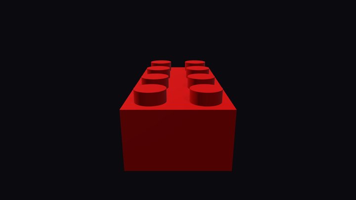 lego brick 3D Model