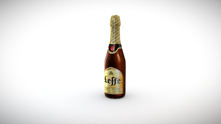 Bottiglia Leffe 3D Model