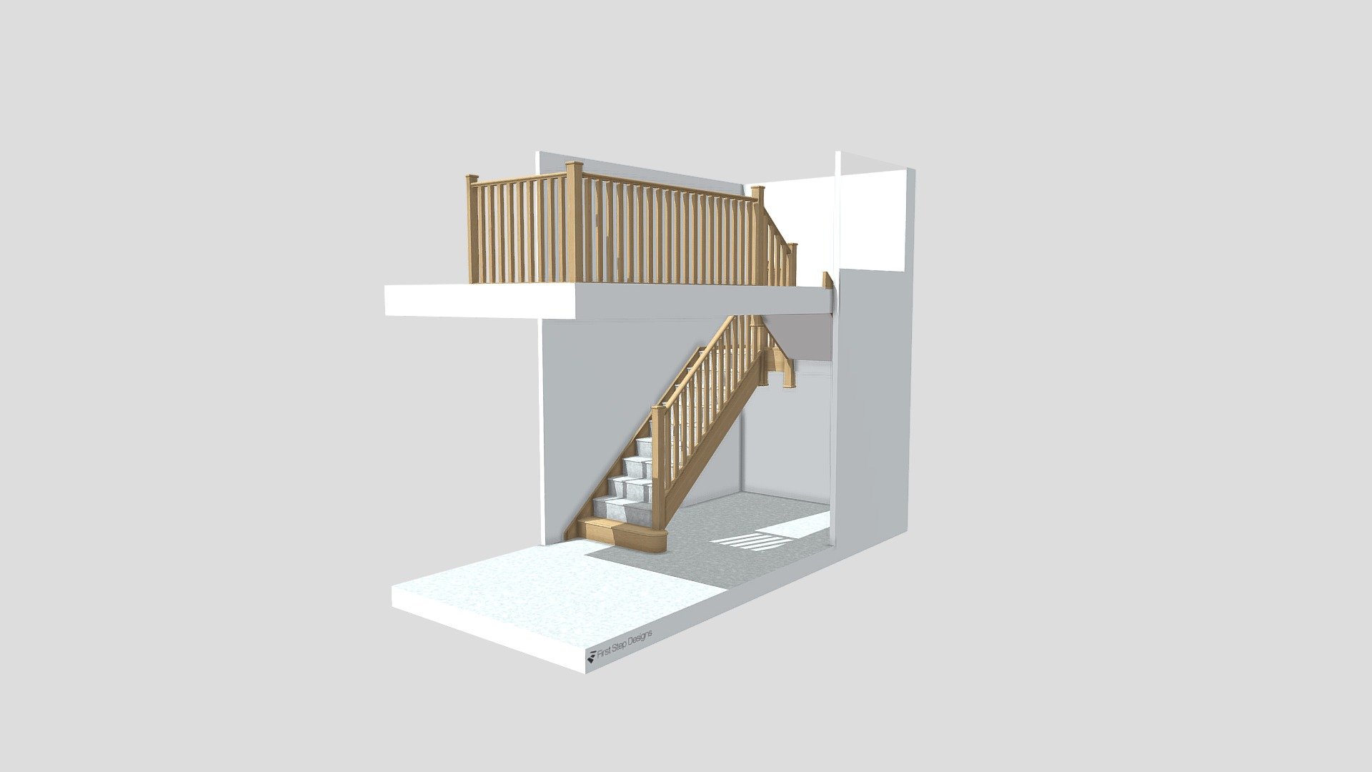 Rhodes new staircase