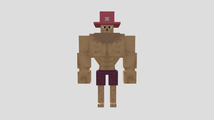 Chopper heavy point - minecraft model 3D Model