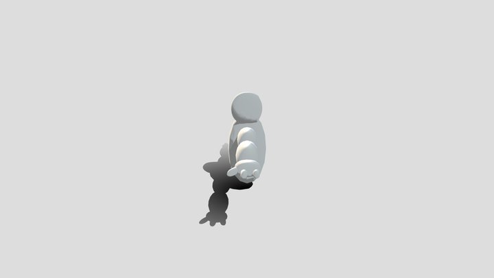 gorila_tag_rigiged 3D Model