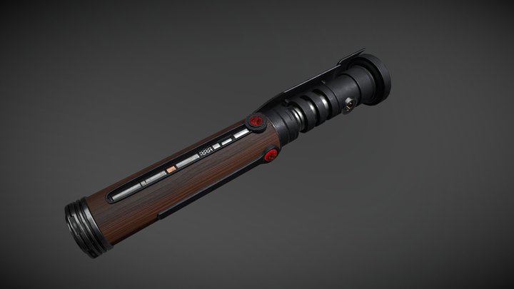 Sith Saber 3D Model
