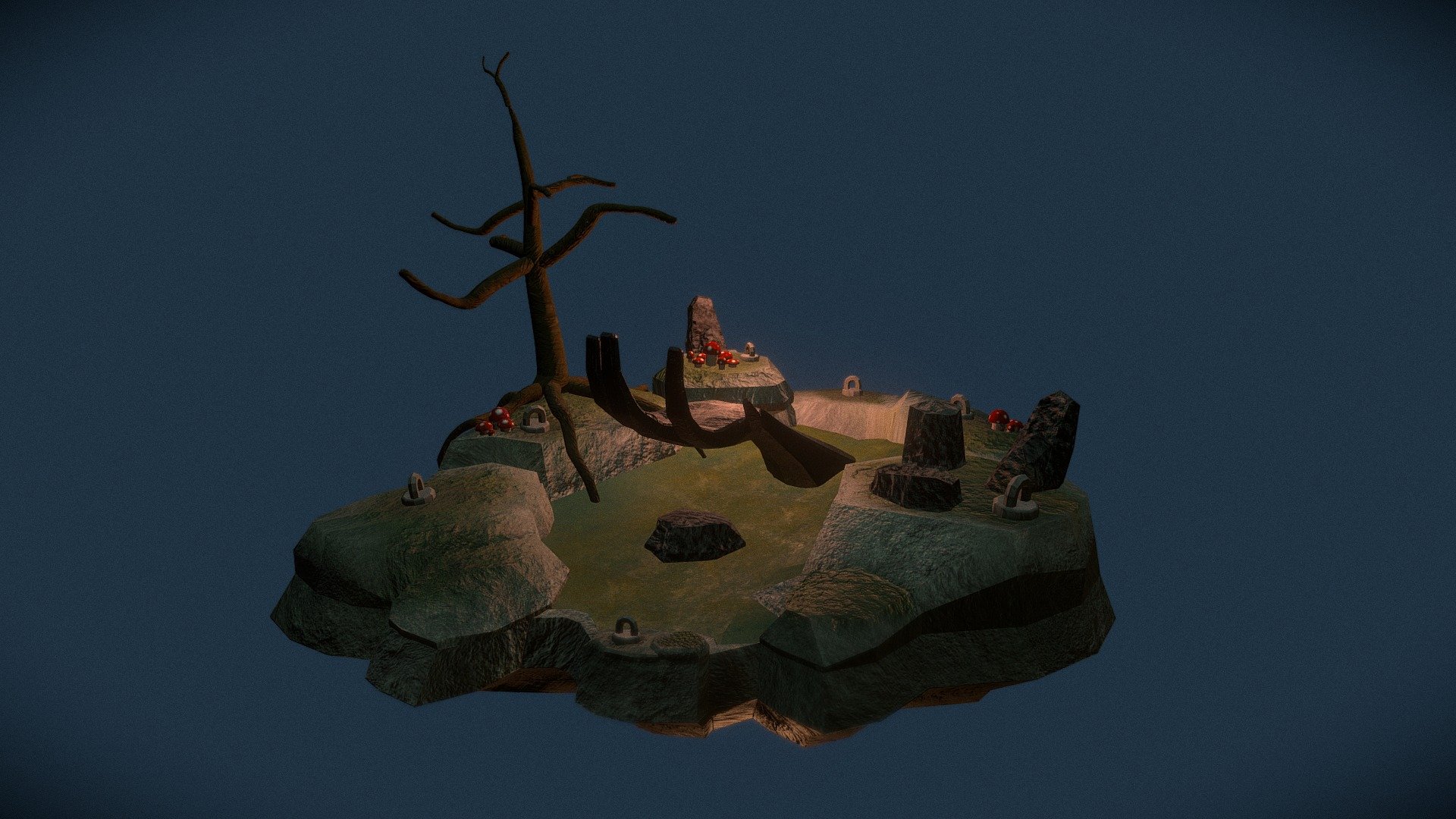 Swampy Island Nighttime
