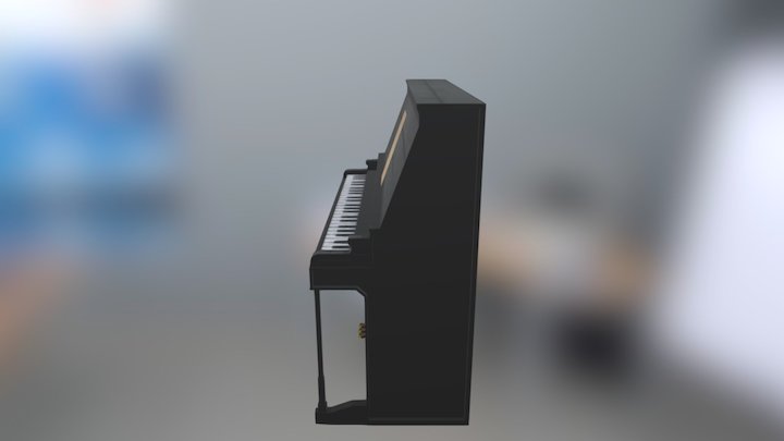 Piano 3D Model