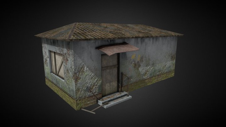 Abounded House 3D Model