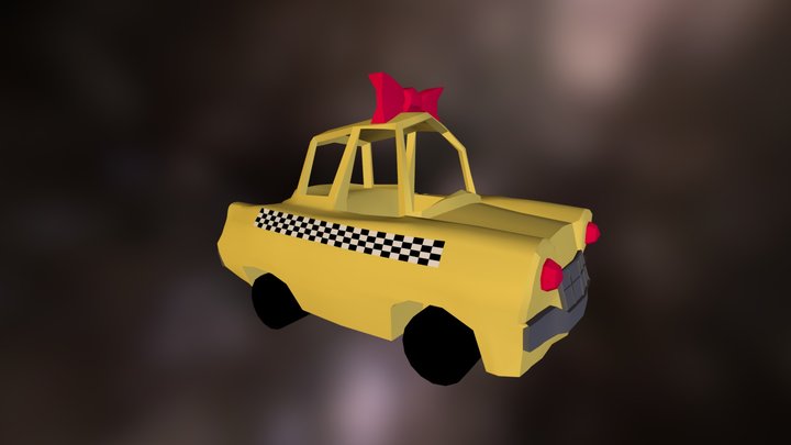 HelloKitty_Taxi 3D Model