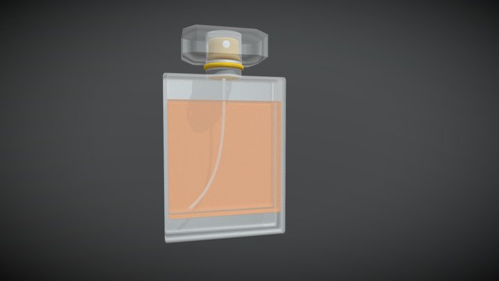 Perfume Bottle Cosmetic Glass Bottle with Cap