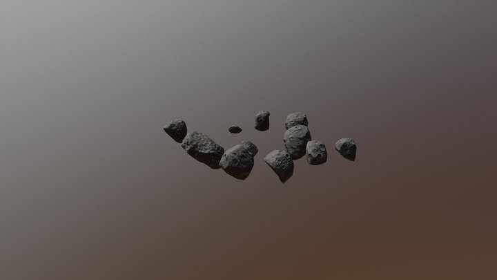 Kuiper Belt Decimate2 3D Model