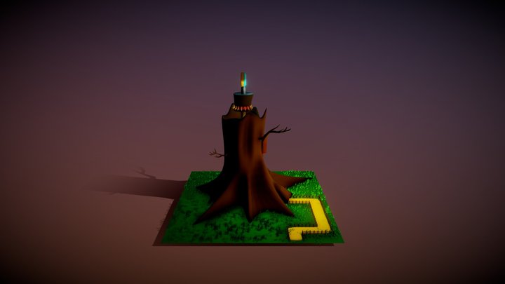 The Drop to Wonderland 3D Model