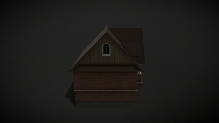 House with interior 3D Model