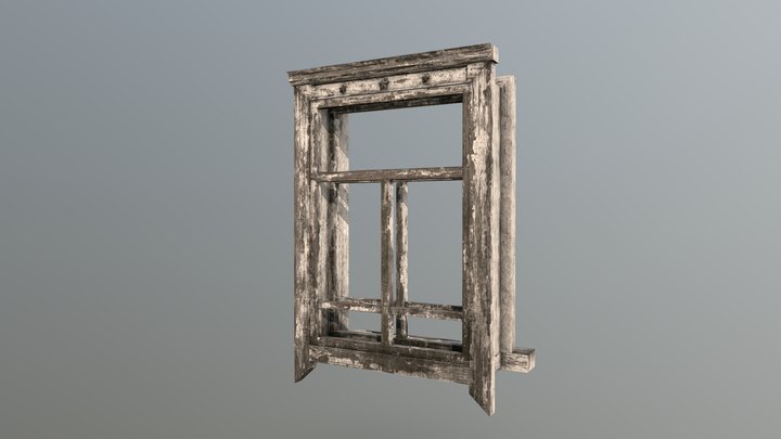 Chernobyl Cabin Window 3D Model