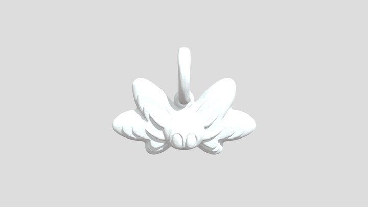 Butterfly Treasure Charm 3D Model