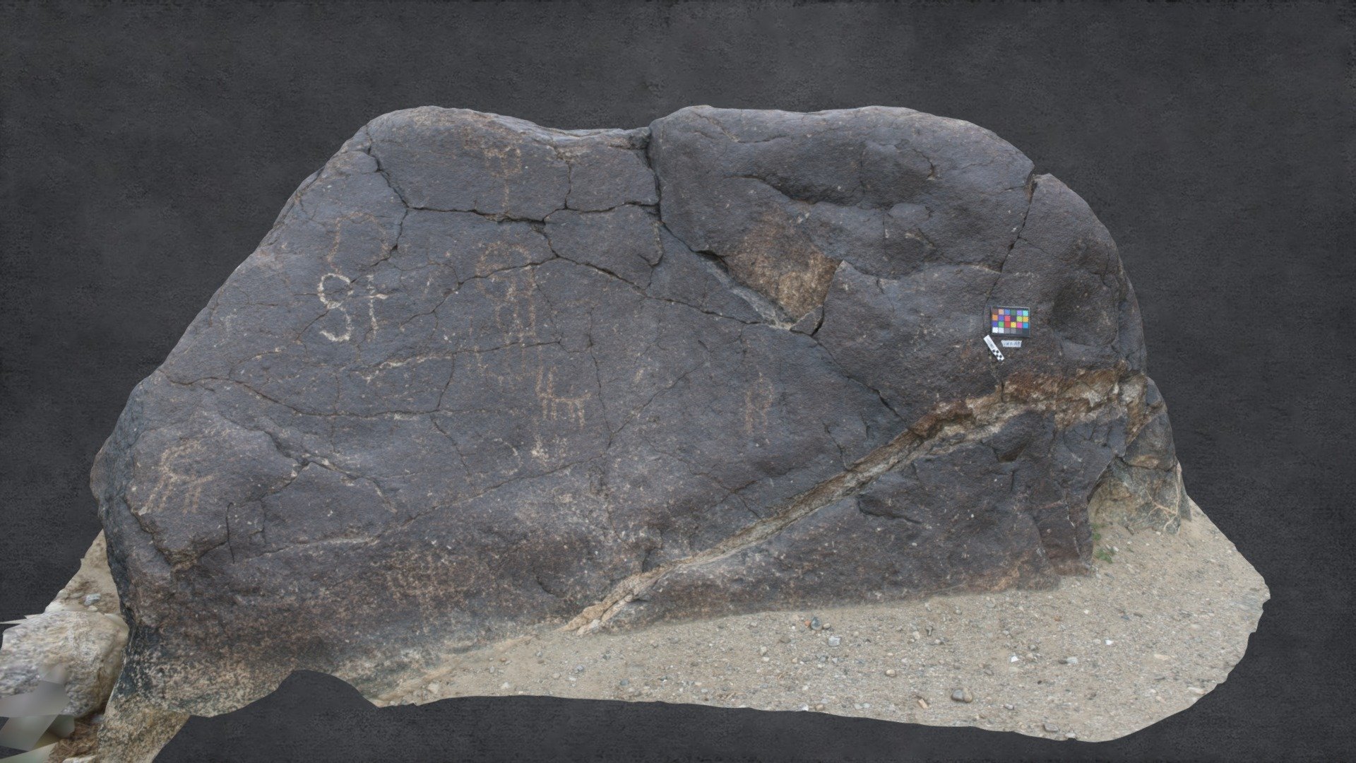 Rock Carving at Chilas-X (Rock 153) - 3D model by cvlablums [91fefab ...