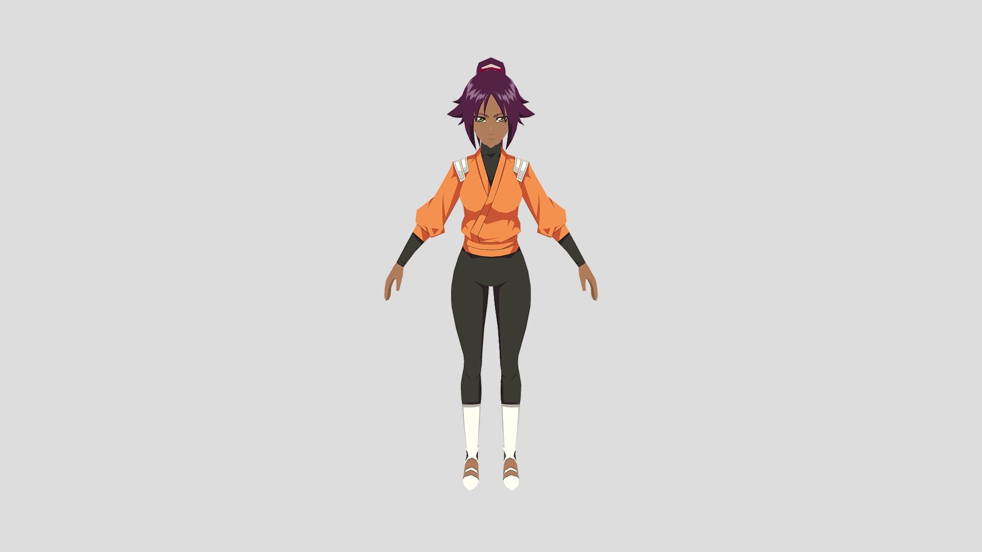 Yoruichi Shihōin - Download Free 3D model by Cyrone™ (@Cyrone) [91ff071 ...