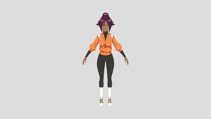 Yoruichi Shihōin 3D Model