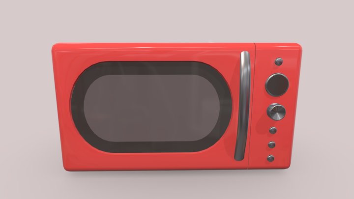 XYZ School - Blocking, Detailing, microwave 3D Model