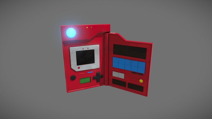 Pokedex 3D Model