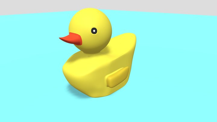 Rubber_ Duck 3D Model