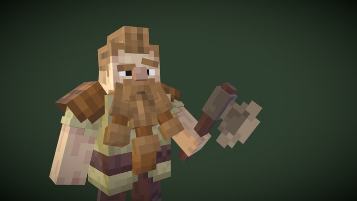 Belhjorn Posing 3D Model