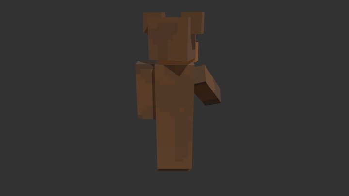 Fredy Poo-Bear 3D Model