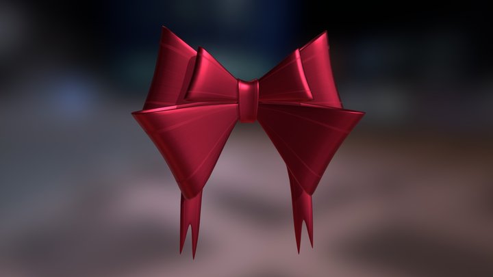 Gift Bow 3D Model