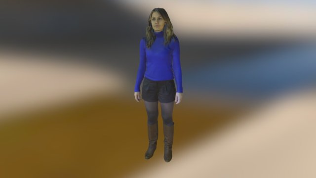Sylvie 3D Model
