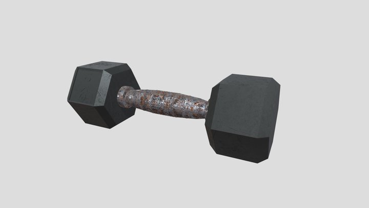 Hex Dumbbell - SUPER OLD WORN OUT – Modèle 3D gratuit STL