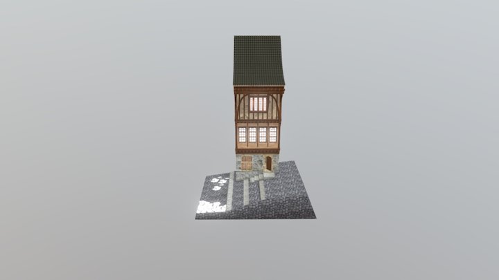 Medieval House 3D Model