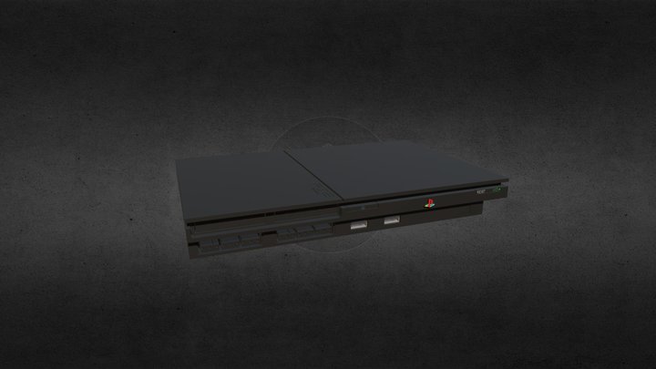 Playstation 2 3D Model