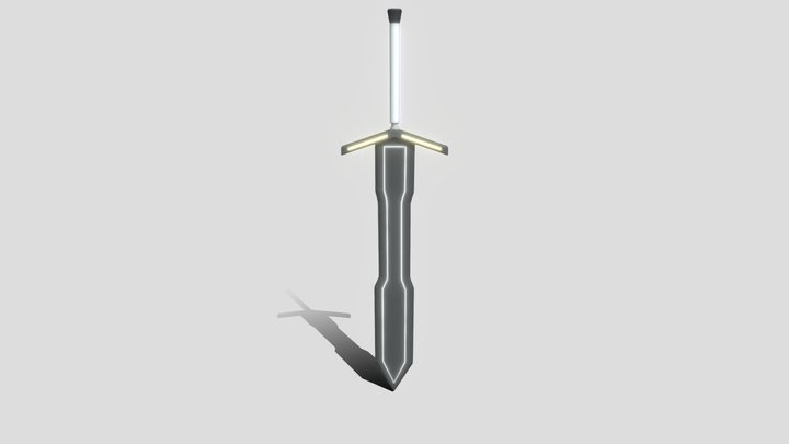 Espada Estilo Anime1 3D Model