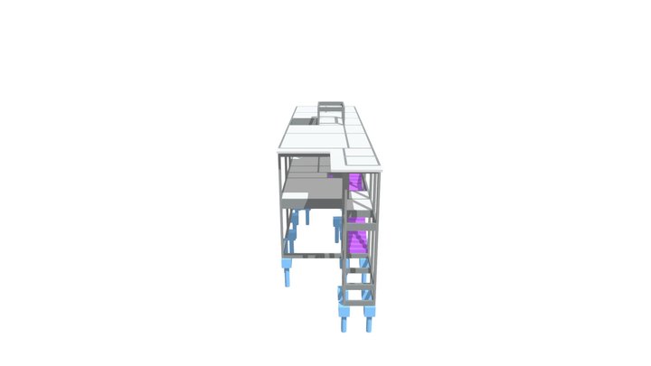Projeto Estrutural - Eraldo F. 3D Model