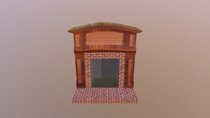 FirePlace 3D Model