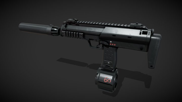 MP7 3D Model