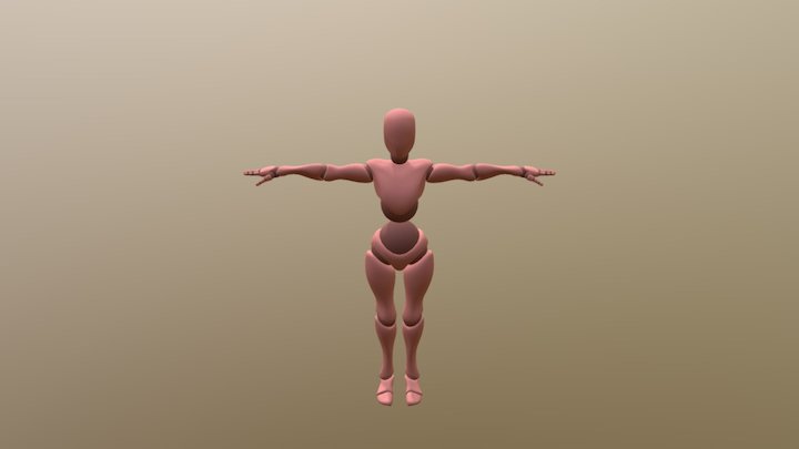 Samba Dancing 3D Model