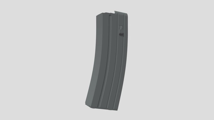 mag, but with unreasonably bad mesh 3D Model