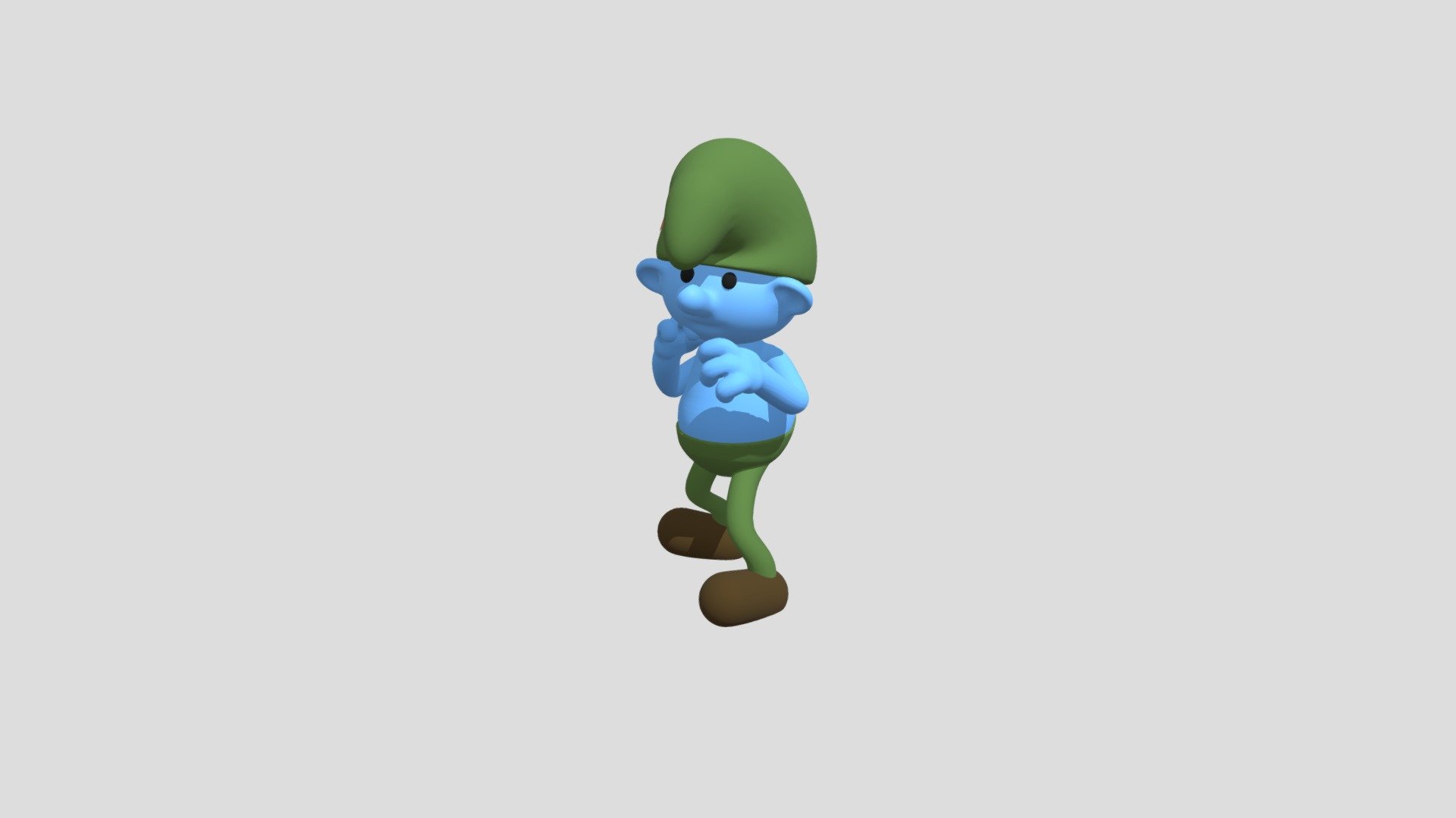 Army smurf - 3D model by Fienost [9206e7f] - Sketchfab