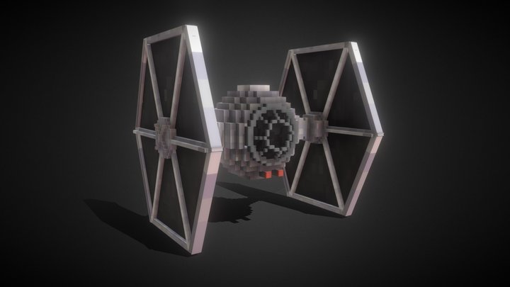 Tie Fighter 3D Model