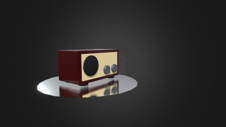 Radeks Radio 3D Model