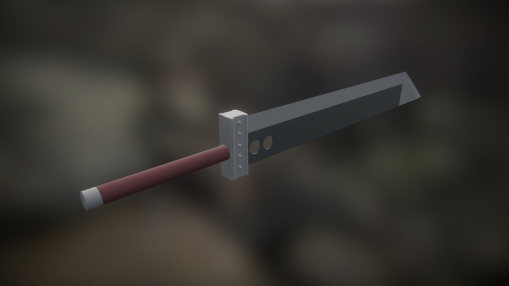Cloud's Buster Sword - Download Free 3D model by nibungco3 [9208cb4 ...