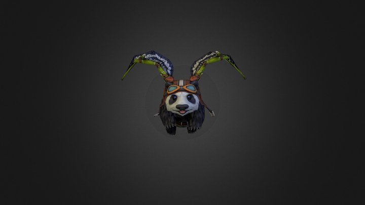 Flying Pose 3D Model