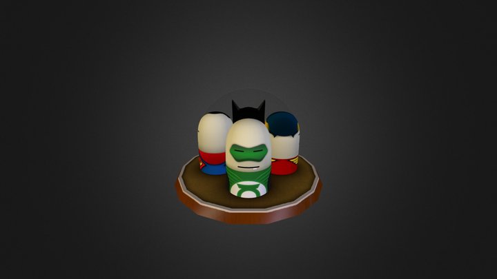 DC Doodle 3D Model