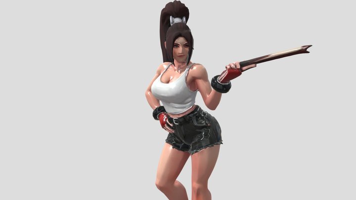 Daisy Dukes | Tank top | Mai Shiranui | sporty