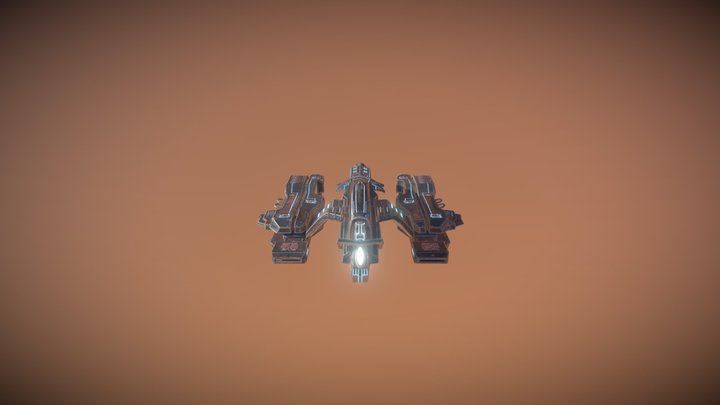 Space Ship Nostromo 3D Model