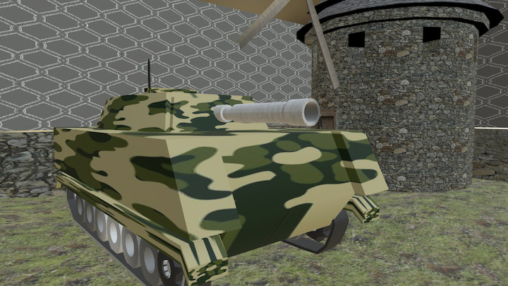 Tank 3D Model