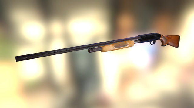 Shotgun 3D Model