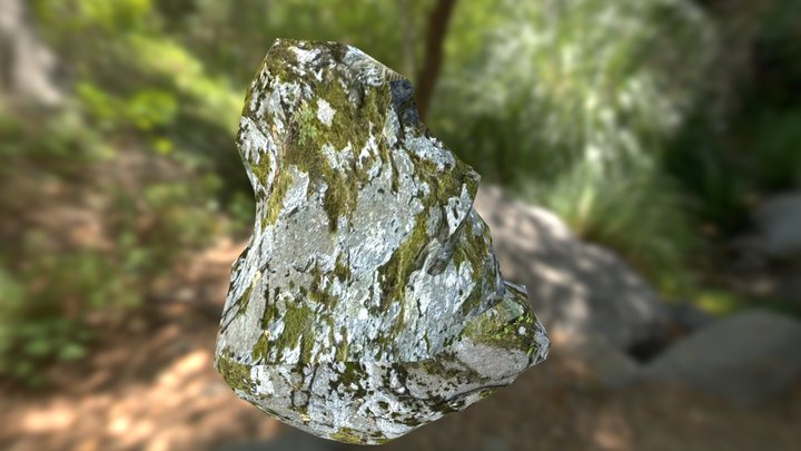 A Rock (mapping Test) 3D Model