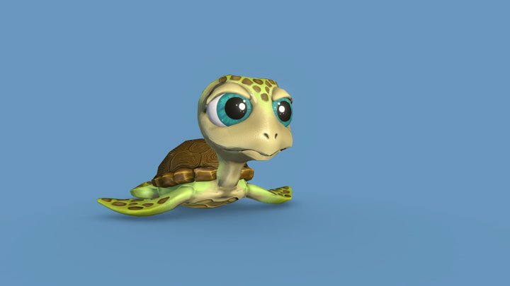 Turtle 3D Model
