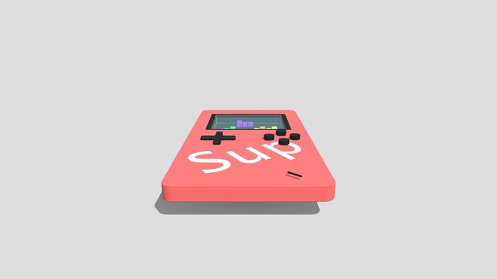 Gameboy final 3D Model