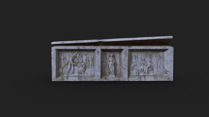 Damaged autel assets 3D Model